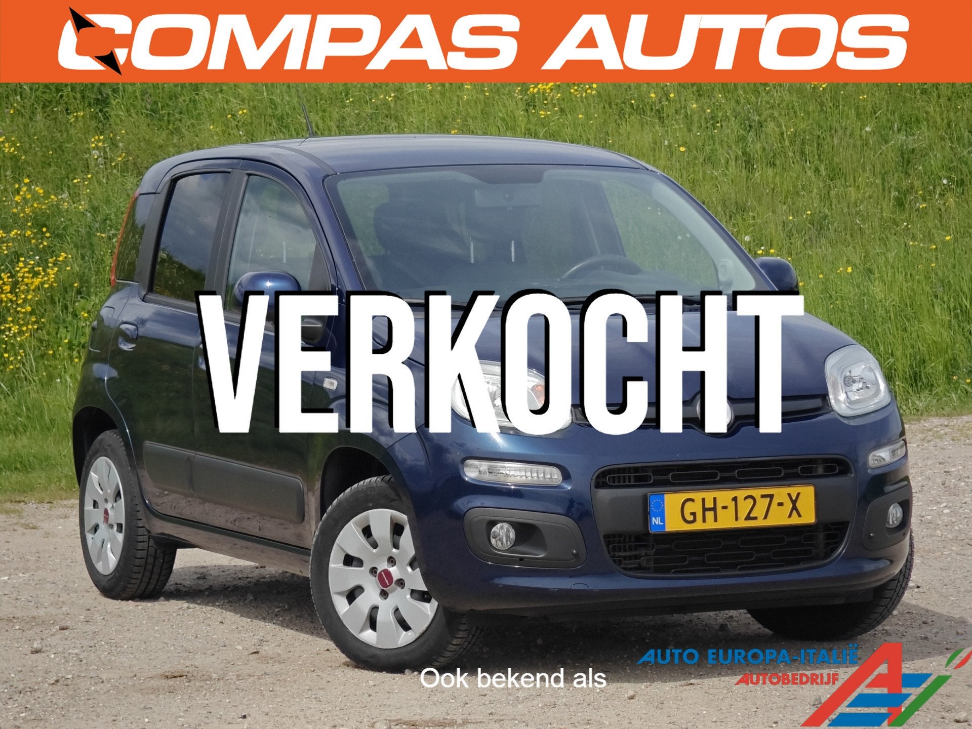 Fiat Panda 0.9 TwinAir Lounge (bj 2015, automaat), Stof, Euro 6, Panda, Origineel Nederlands