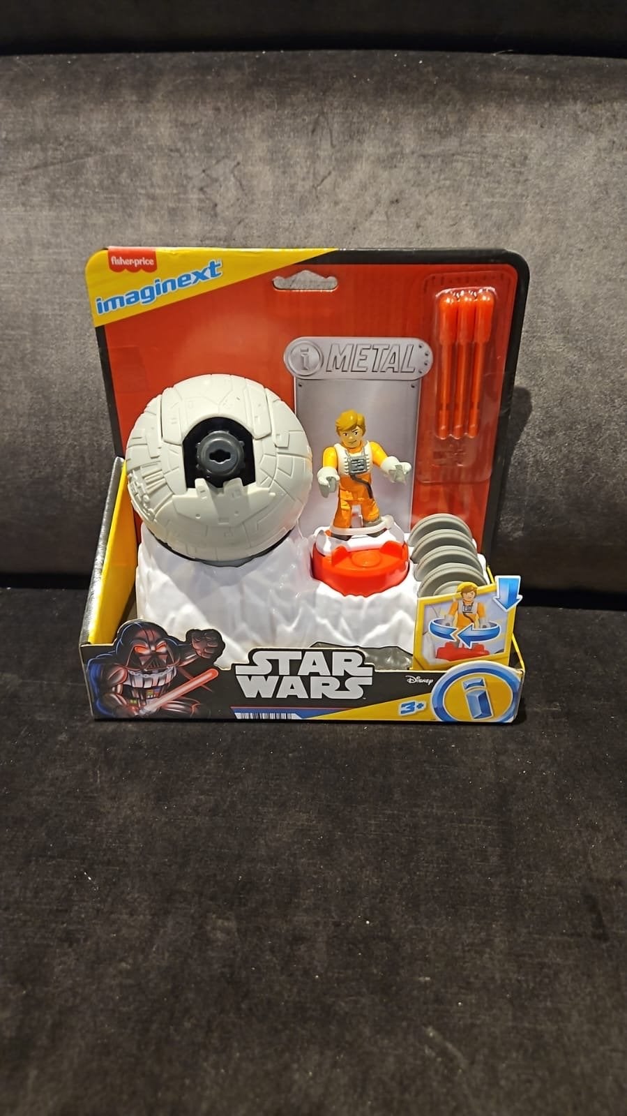 Fisher-Price Imaginext Star Wars Death Star met Luke Skywalk, Ophalen of Verzenden, Nieuw