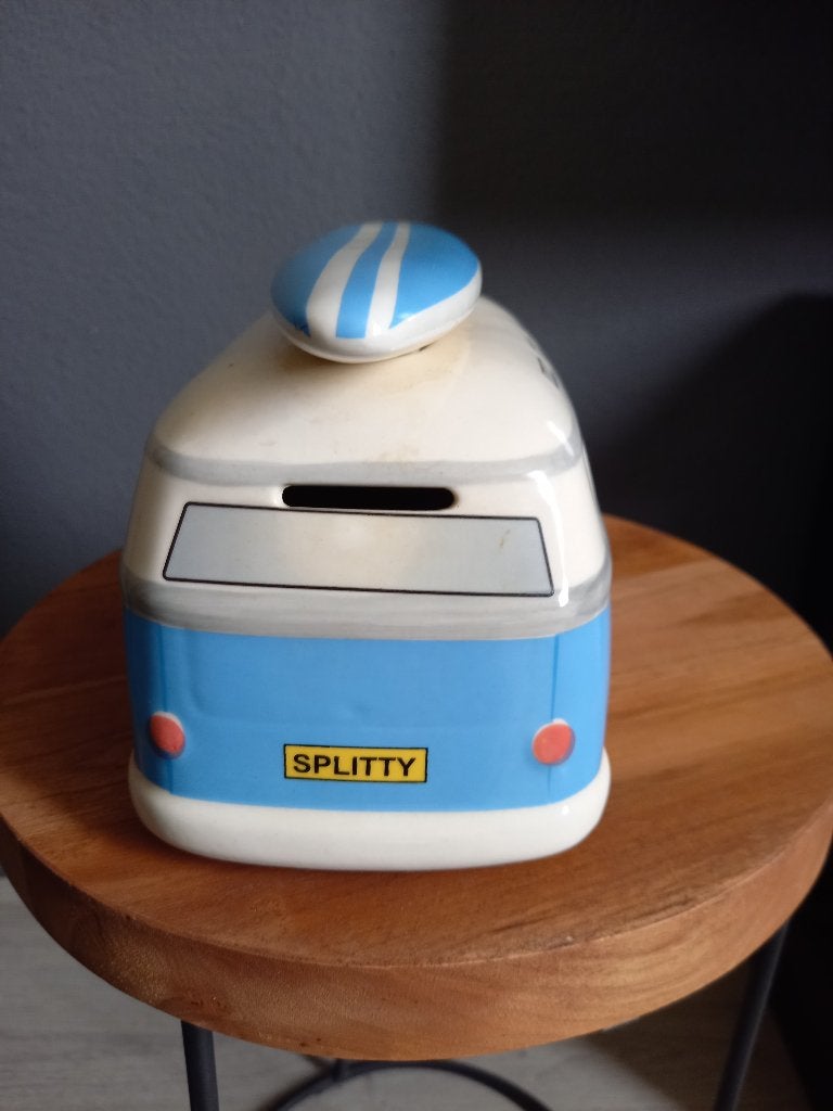 Foto 4 van Spaarpot Volkswagen Transporter Bus / Camper met Surfplank