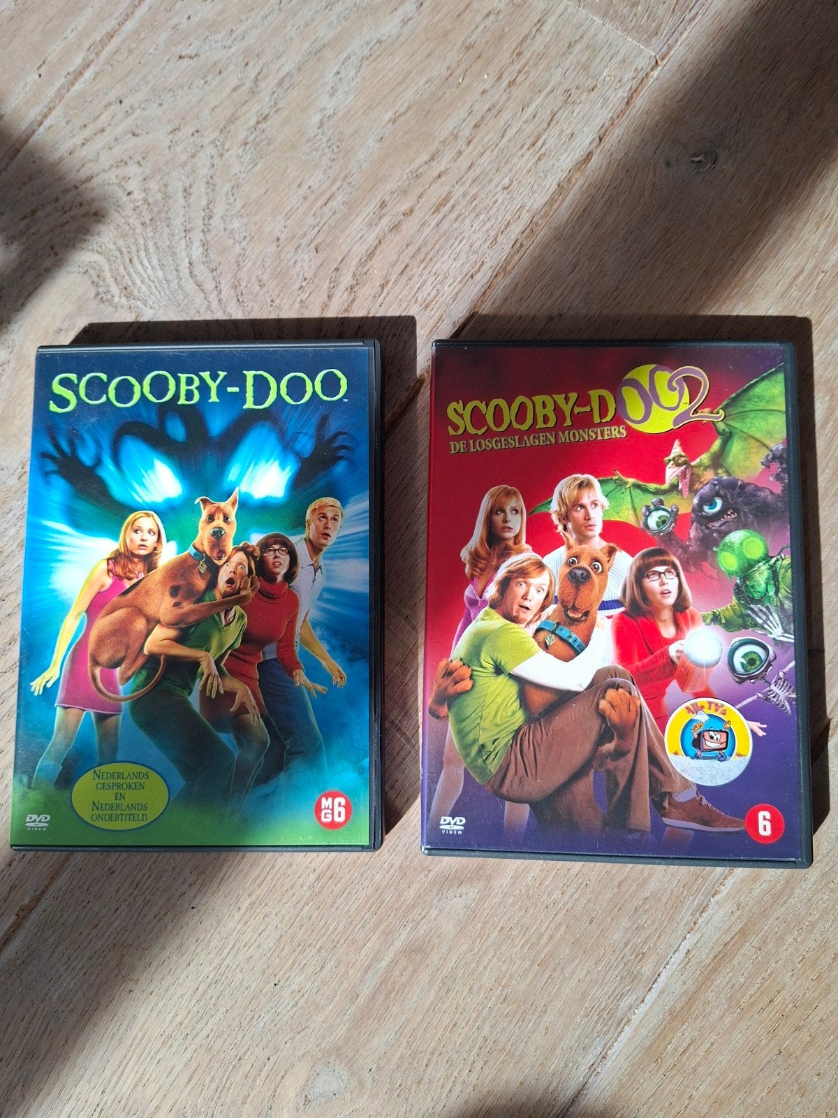 Scooby-Doo en Scooby-Doo 2: De Losgeslagen Monsters DVD's, Vanaf 6 jaar, Ophalen of Verzenden, Gebruikt