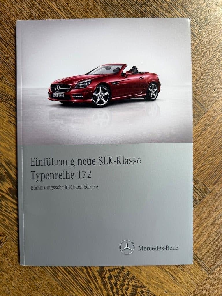 Werkplaatshandboek Mercedes-Benz SLK R172 2011 incl. poster, Nieuw, Mercedes-Benz, Mercedes, Ophalen of Verzenden