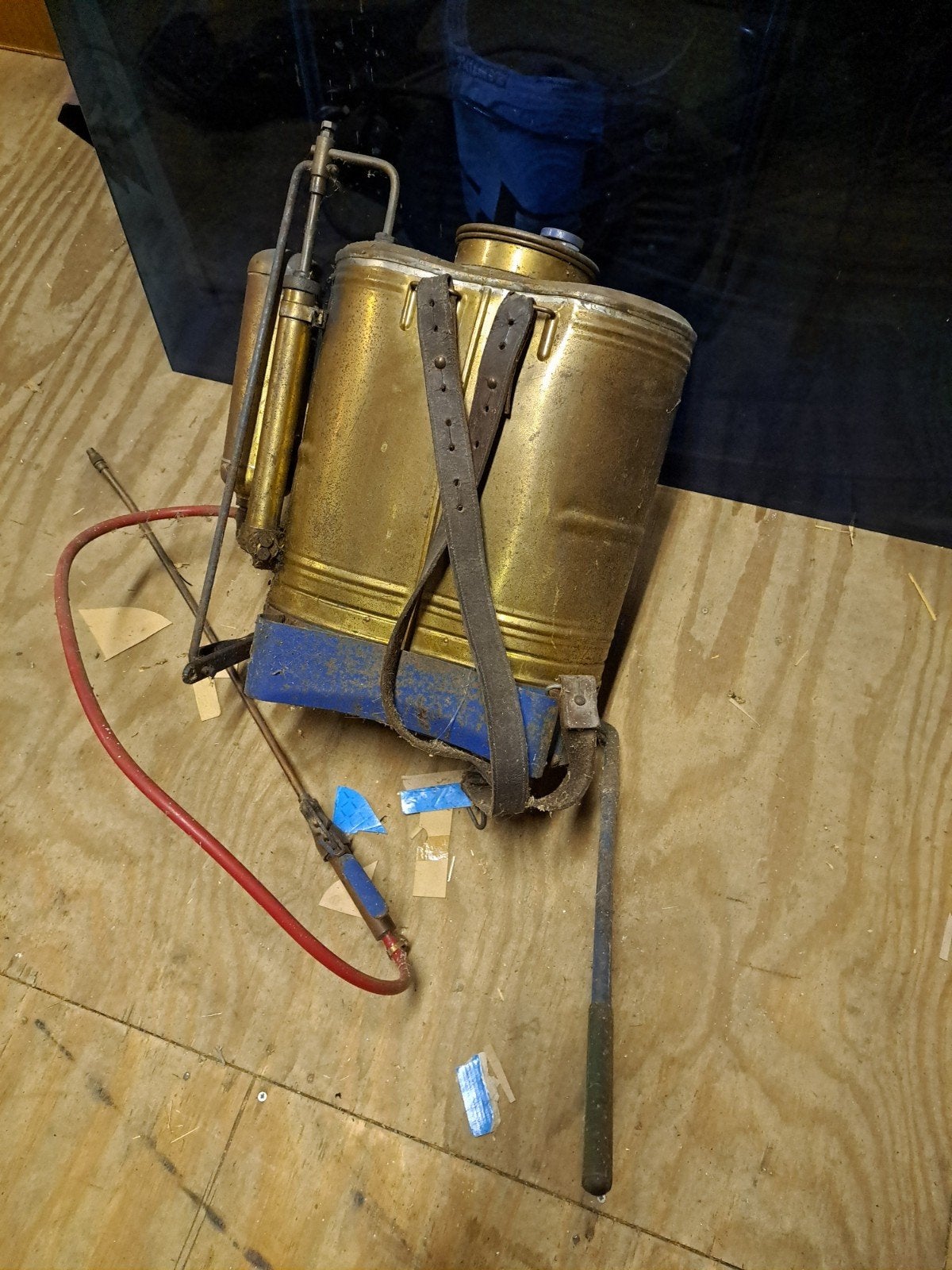 Rugspuit, Antiek en Kunst, Antiek | Gereedschap en Instrumenten, Ophalen