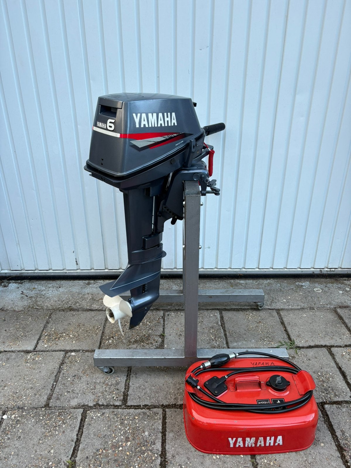 Yamaha 6 pk 2 takt korstaart buitenboordmotor boot motor., Watersport en Boten, Ophalen, Gebruikt, 5 tot 10 pk, Buitenboordmotor