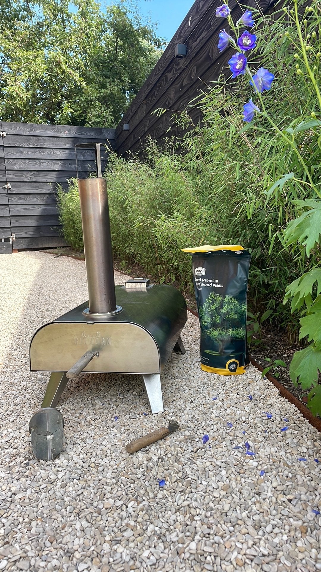 Pizza oven, Bighorn, pellet, Ophalen, Gebruikt