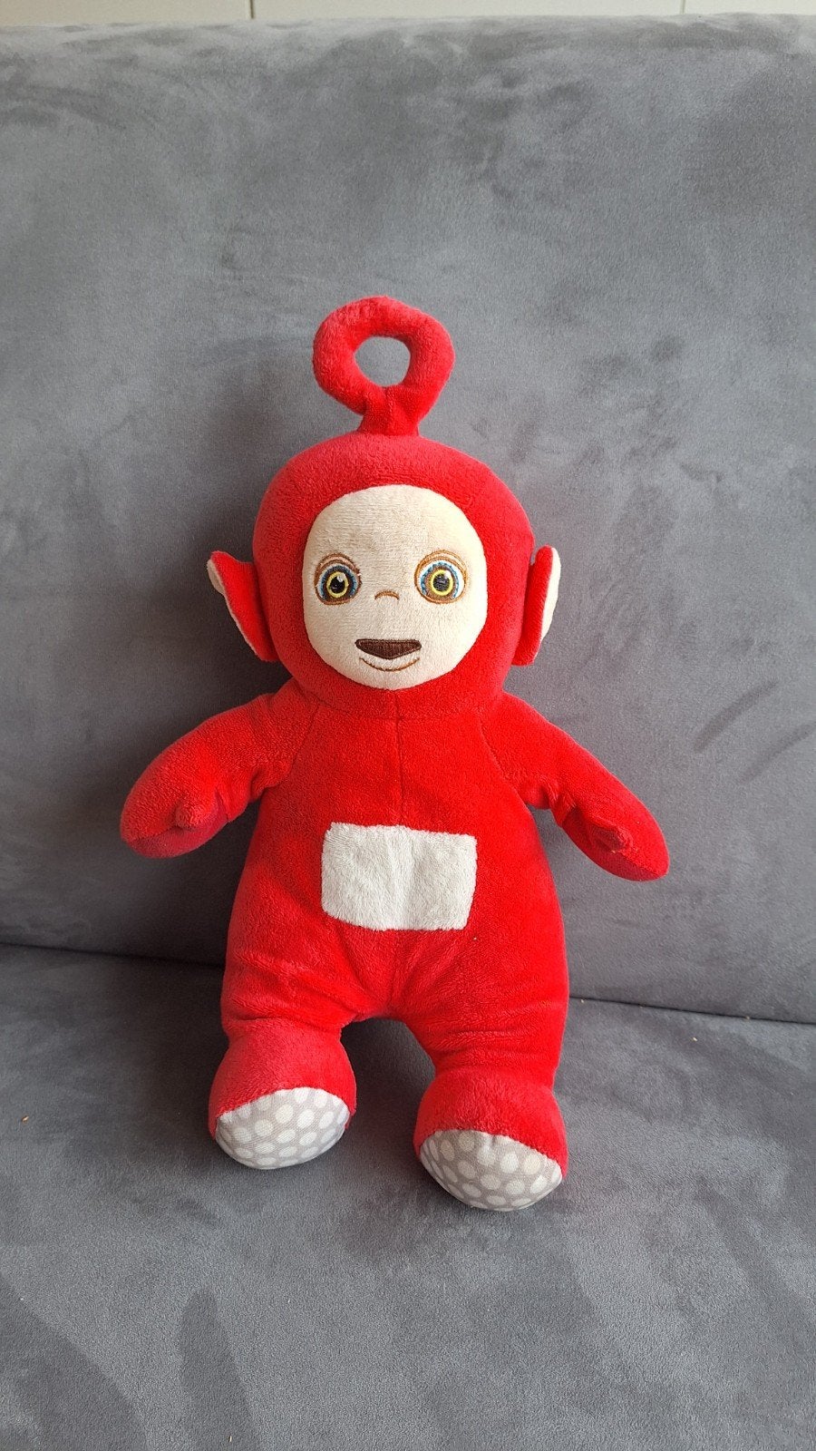 Teletubbies Po Knuffel - Rood - 35 cm, Ophalen, Gebruikt, Overige merken, Overige karakters