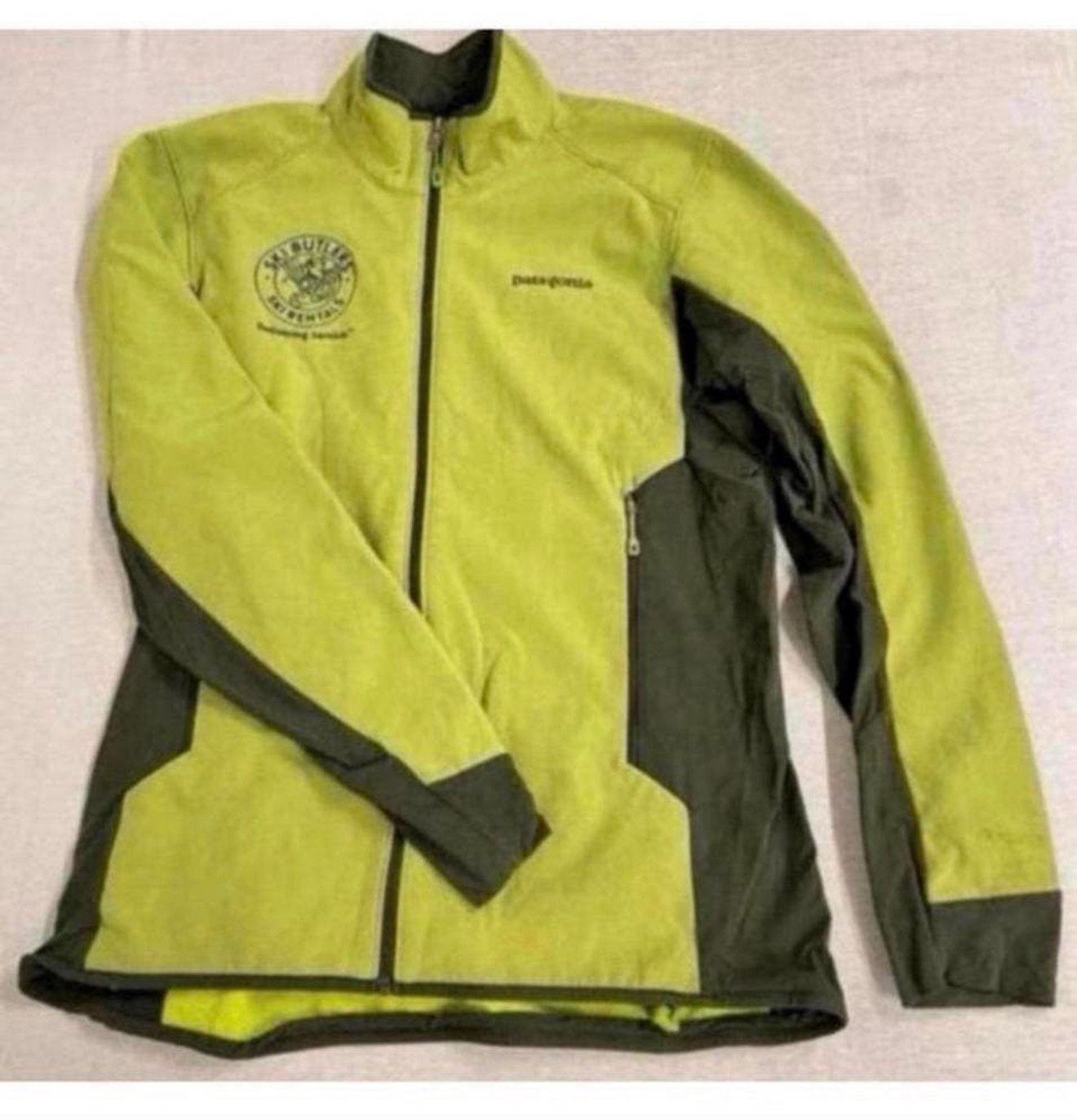 Patagonia Jas groen maat M Ski-butlers rentals wintersport, Maat 48/50 (M), Ophalen of Verzenden, Zo goed als nieuw, H