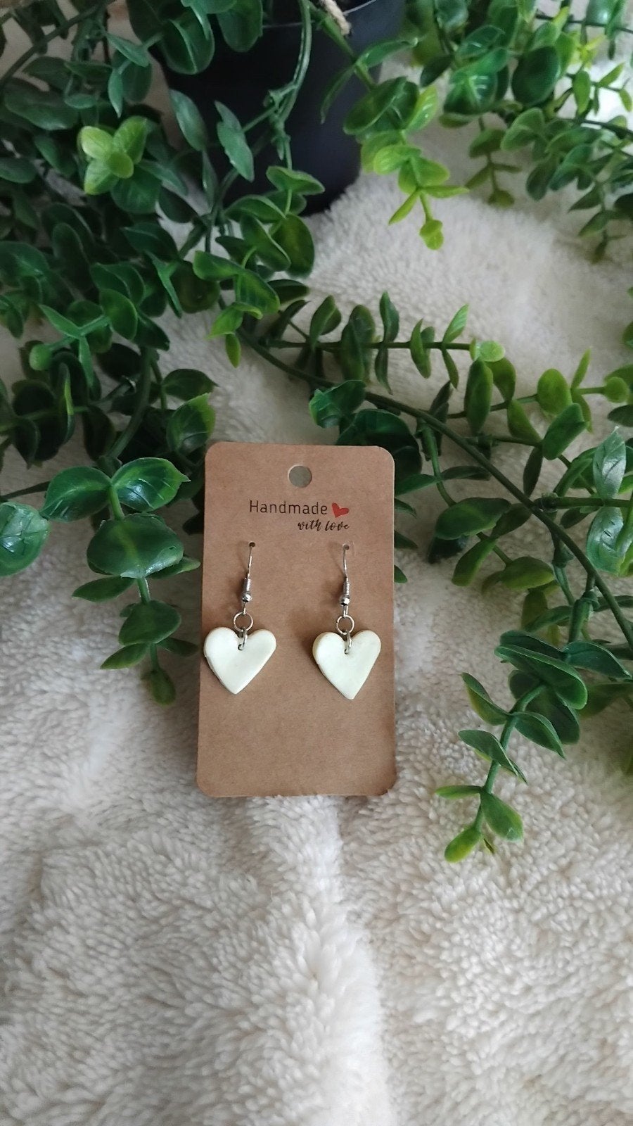 oorbellen, Overige materialen, Hangers, Geel, Nieuw