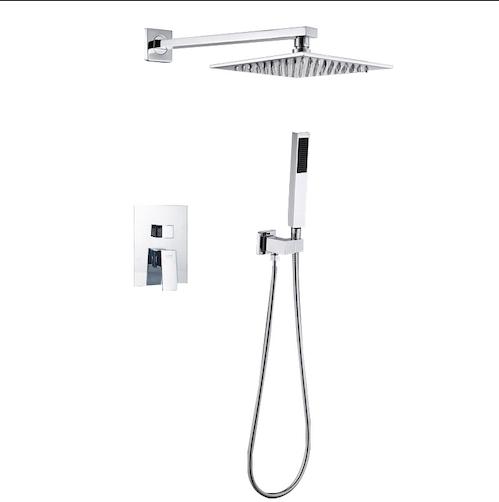 AANBIEDING! Doucheset, handdouche, Inbouw, Chroom, Vik