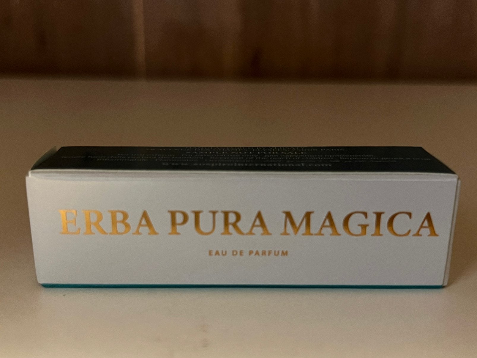 Sospiro Erba Pura Magica 2ml Sample - Officieel, Ophalen of Verzenden, Nieuw