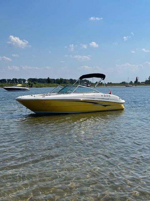 Monterey 220 Explorer Volvo Penta-5.0V8, Watersport en Boten, Overige merken, Gebruikt, Binnenboordmotor, Dieptemeter