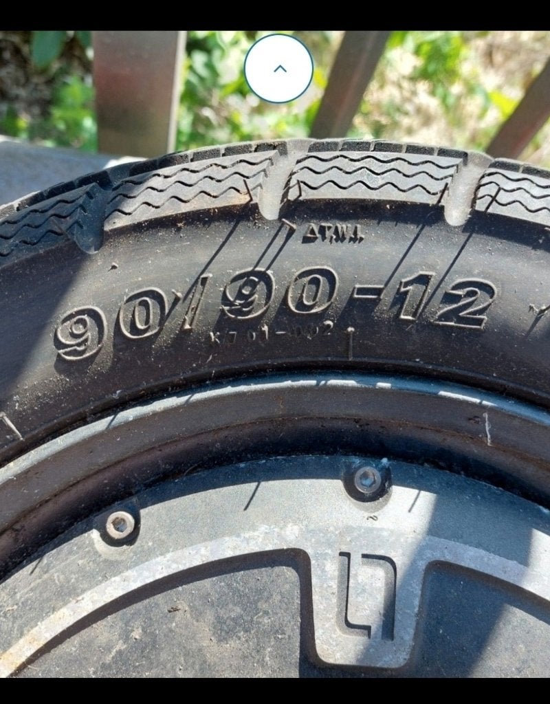 Elektrisch scooter achterwiel, Gebruikt, Onbekend, Ophalen of Verzenden, Rubber