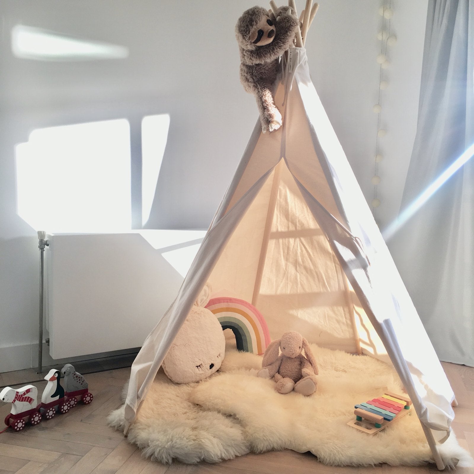 Gray Label tipi tent voor kinderen, Ophalen, Gebruikt, Overige materialen