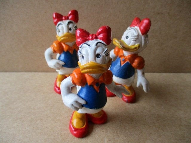adv9874 katrien duck poppetje 2, Ophalen, Overige figuren, Gebruikt, Beeldje of Figuurtje