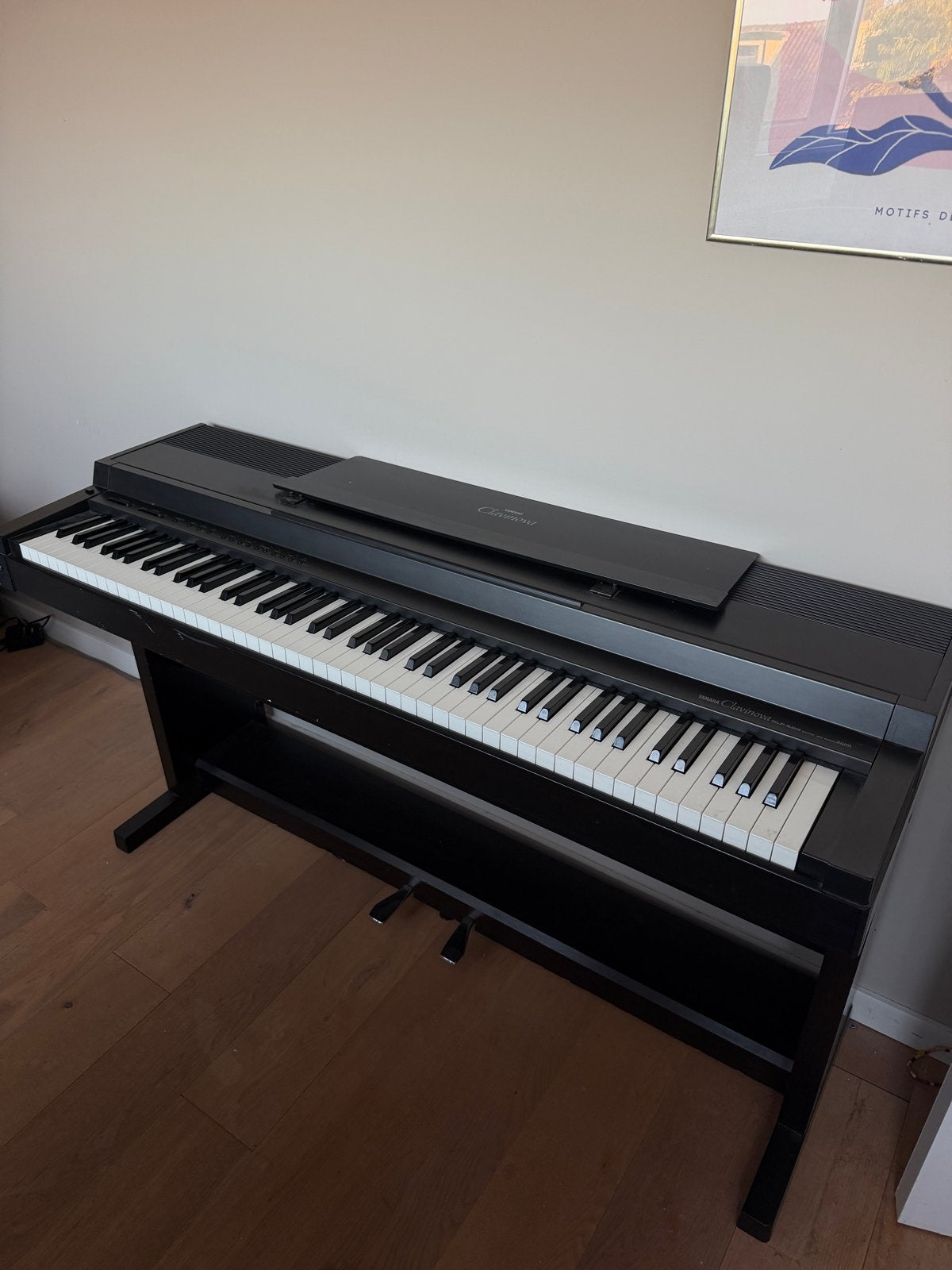 Defecte Yamaha Clavinova CLP-500 elektrische piano (gratis), Ophalen, Gebruikt, Zwart, Digitaal