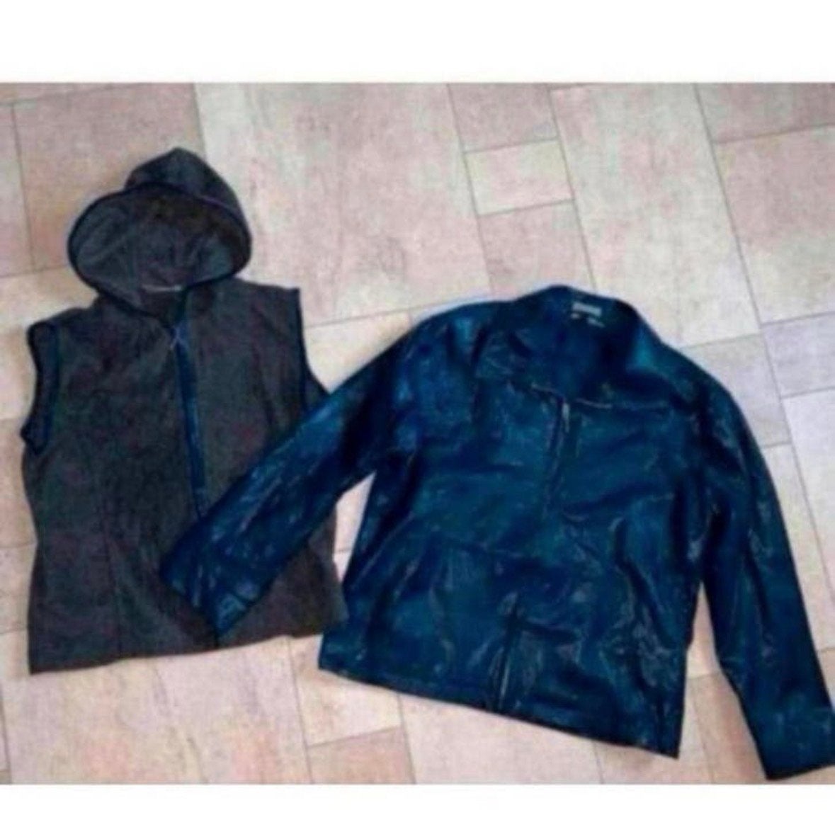 Jas met bodywarmer maat S, Ophalen of Verzenden, Gedragen, Maat 36 (S), Meerkleurig