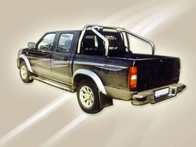Nissan Navara Sidebars met aluminium trede, Niet ingevuld, Niet ingevuld, Niet ingevuld