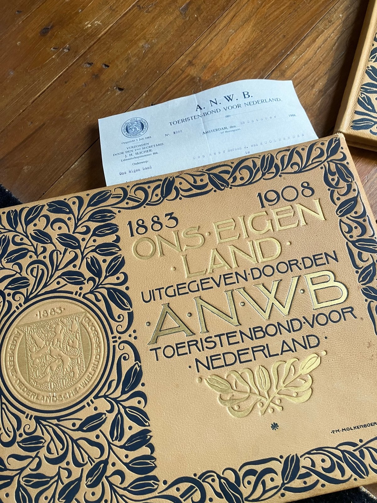 ANWB Ons Eigen Land 1883-1908 - Prachtig Historische Boeken, Verzenden, Gelezen