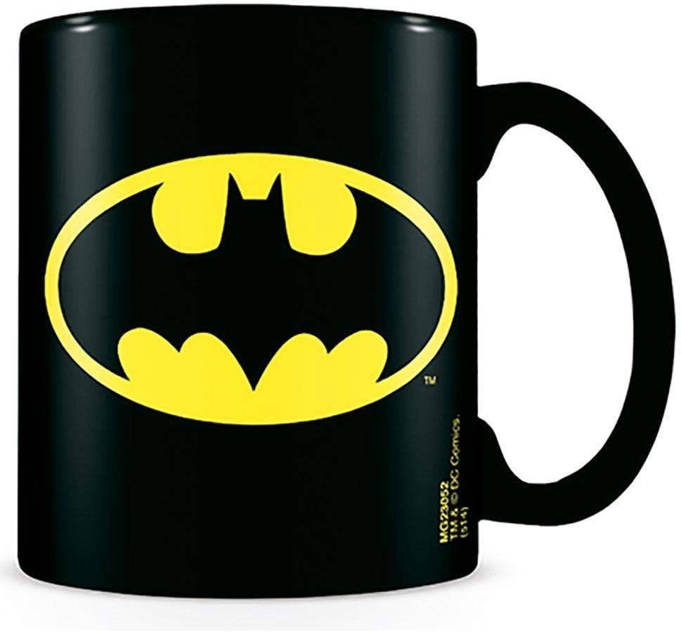 Partij zwart met gele keramische Batman mokken 315ML, NHP International, Ophalen of Verzenden, Info@nhp-international.com, Nieuw