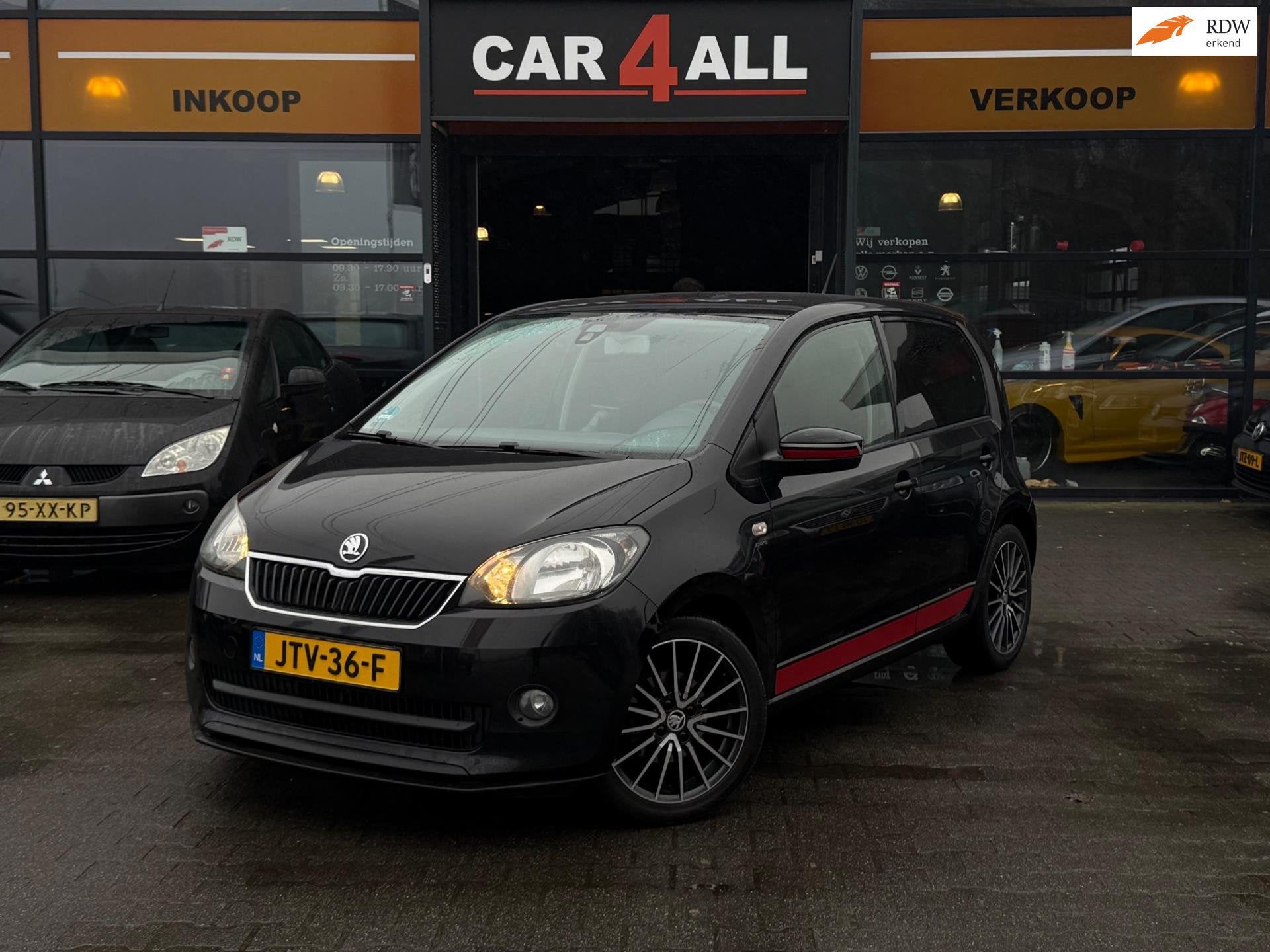 Skoda CITIGO 1.0 Monte Carlo NAVI/CRUISE/PDC/STLVRM/AIRCO/LM, Auto's, Voorwielaandrijving, Euro 5, Stof, Gebruikt