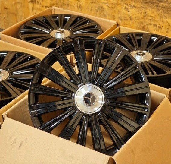 org 22" Mercedes GLE GLS W167 X167 Maybach velgen amg, Auto-onderdelen, Banden en Velgen, Gebruikt, Velg(en), Mb, Overige maten