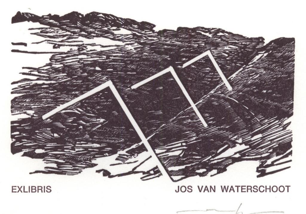 1922 Ex Libris België : Martin R. Baeyens, 1983, Antiek en Kunst, Verzenden