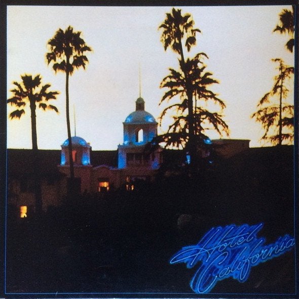 LP  -  EAGLES  =  Hotel California   (incl. Poster), Ophalen of Verzenden, Zo goed als nieuw, Overige formaten, Poprock