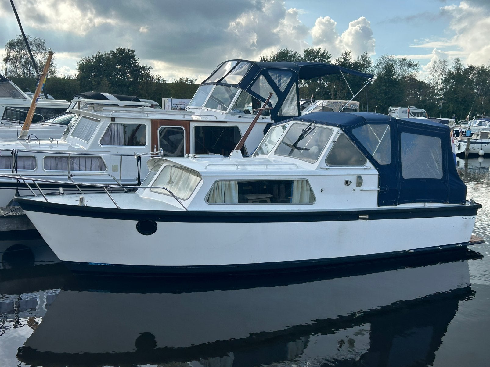 Kajuitboot Aquanaut 750 met 3 cilinder diesel motor., Watersport en Boten, Gebruikt, Wettersport, Diesel, Wettersport1@gmail.com