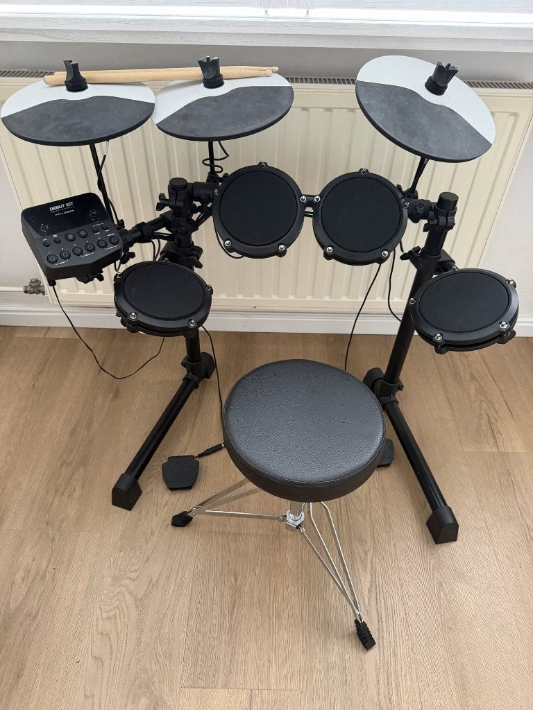 Alesis Debut Kit elektronisch drumstel compleet met kruk, Ophalen, Zo goed als nieuw, Overige merken, Elektronisch