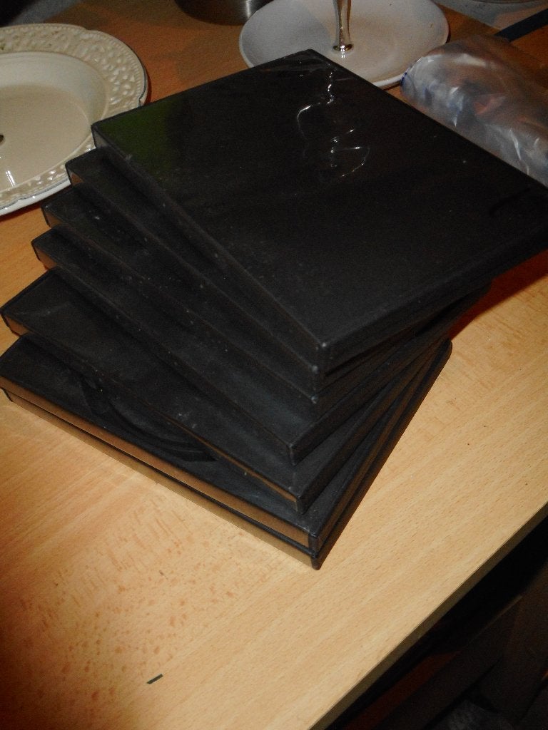 7 lege dvd hoezen, Alle leeftijden, Ophalen of Verzenden, Zo goed als nieuw
