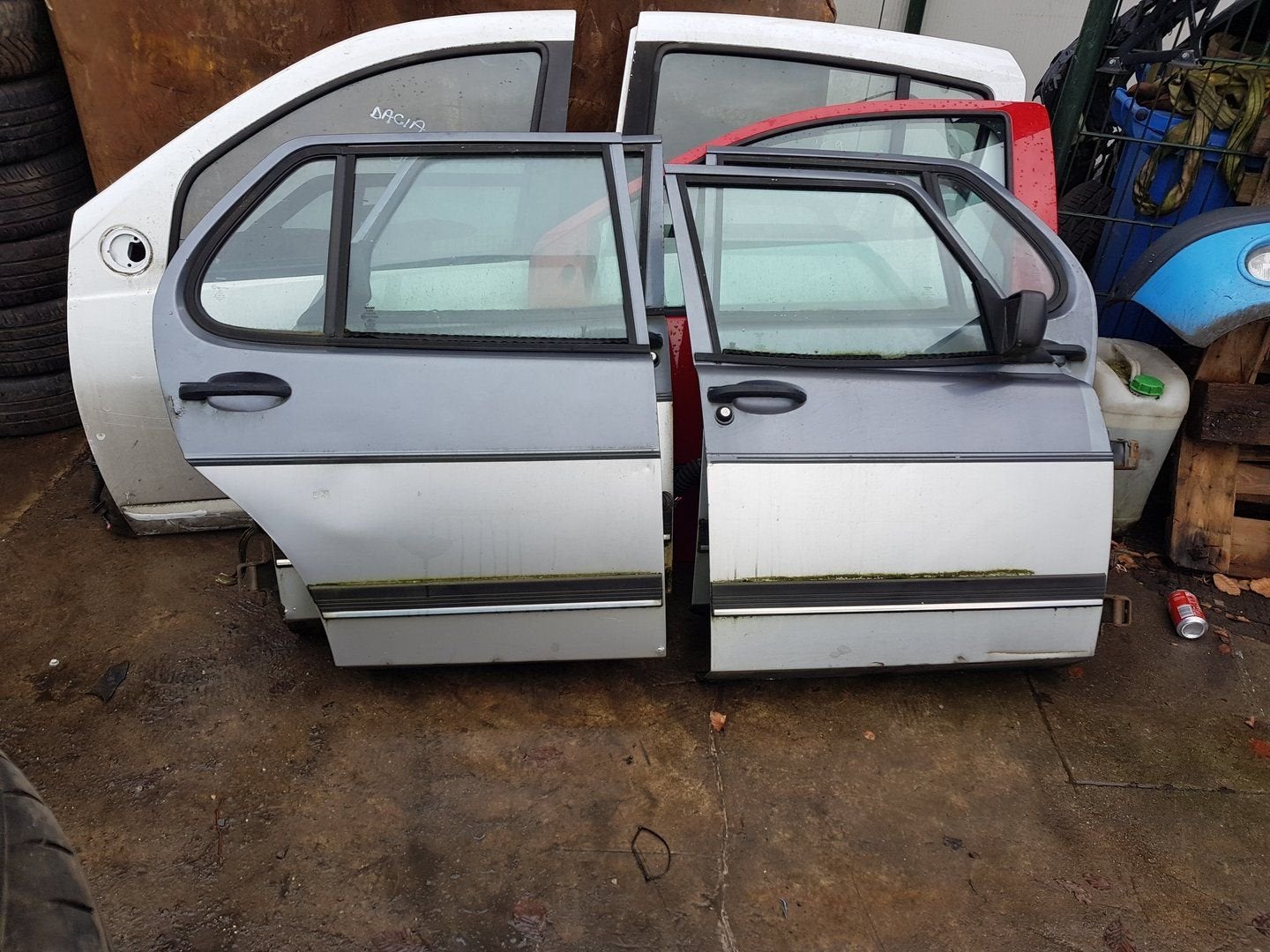 SAAB 900 PORTIEREN RV+RA BJ 1985, Auto-onderdelen, Carrosserie en Plaatwerk, Deur, Gebruikt, Ophalen of Verzenden