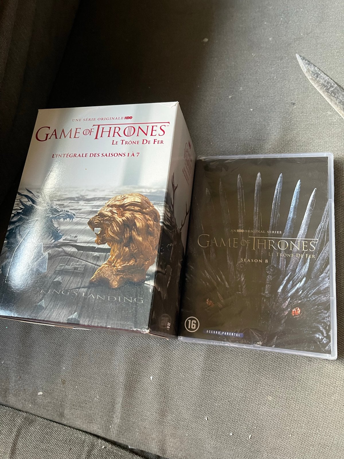 Game of Thrones Seizoenen 1-7 (DVD) + Seizoen 8 (Nieuw), Vanaf 16 jaar, Nederlands, Science Fiction en Fantasy, Ophalen of Verzenden