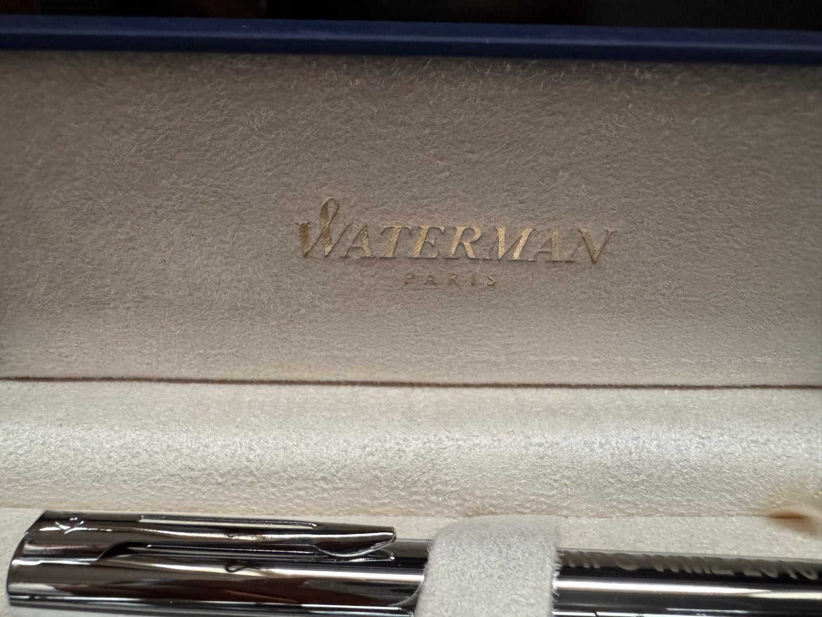 Waterman Pennenset met Balpen en Vulpotlood - Zo goed als ni, Pennenset, Met doosje, Ophalen of Verzenden, Zo goed als nieuw