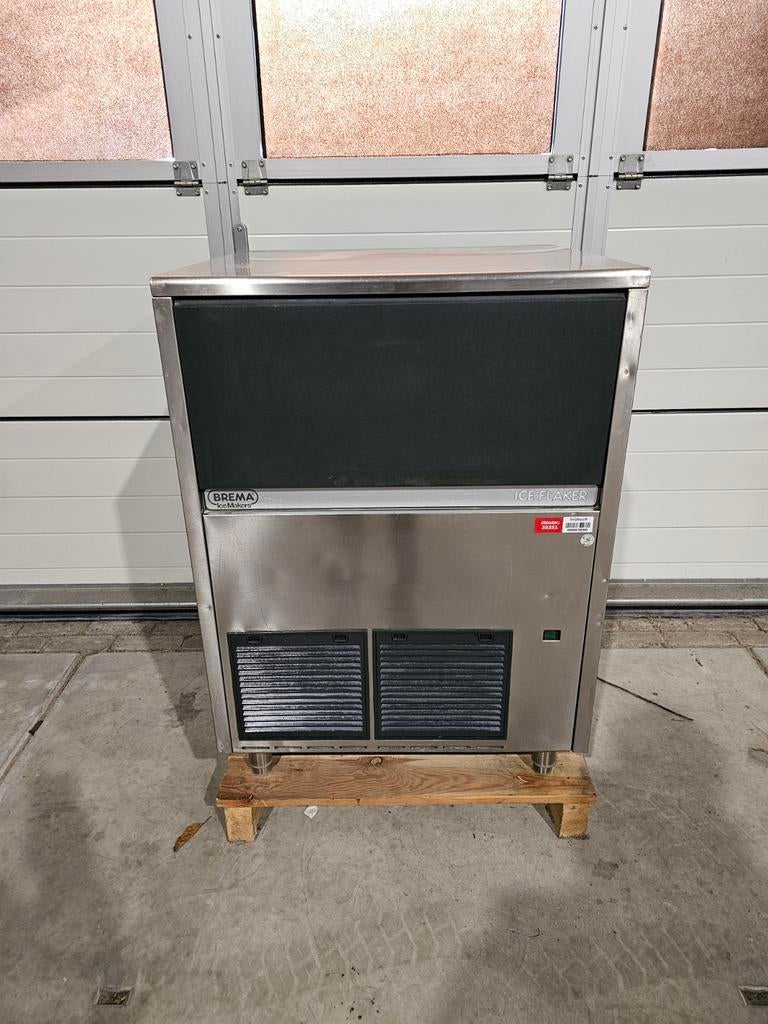 Brema GB 1540A-Q Schilferijsmachine - 155kg/24u - RVS, 85 tot 120 cm, Zonder vriesvak, 60 cm of meer, Ophalen of Verzenden