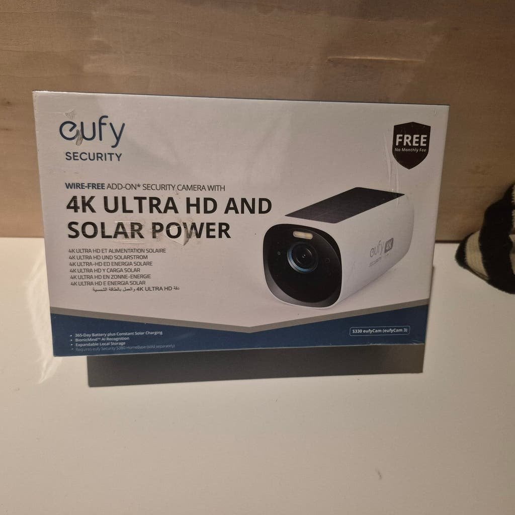 Eufy Security 4K Ultra HD Beveiligingscamera, Ophalen of Verzenden, Nieuw, Buitencamera