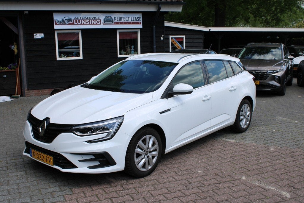 Renault MEGANE 1.0 TCE ZEN - Navi Cruise Clima control, Auto's, Wit, Origineel Nederlands, Bedrijf, Handgeschakeld