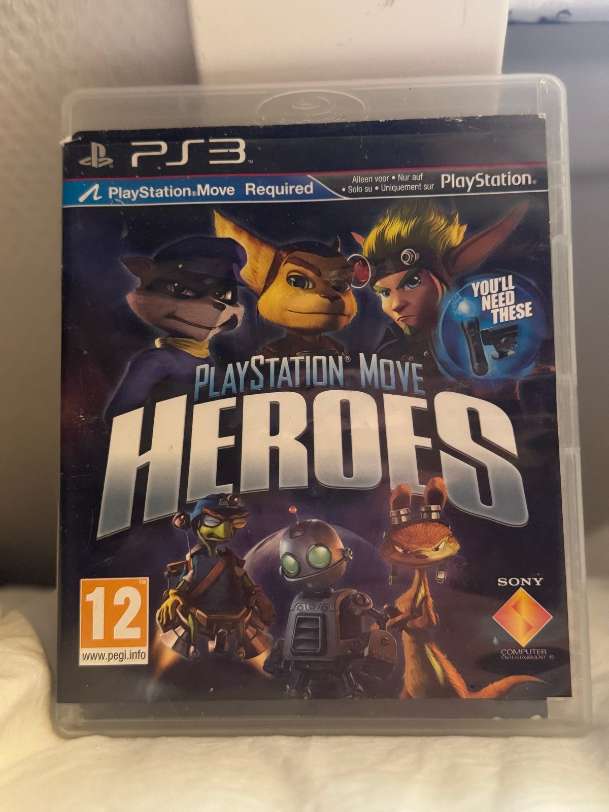 PlayStation Move Heroes PS3 - Actie en Avontuur, Avontuur en Actie, Gebruikt, 1 speler, Ophalen of Verzenden