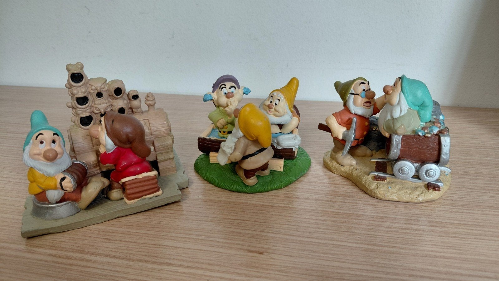Disney beelden dwergen Sneeuwwitje, Ophalen of Verzenden, Zo goed als nieuw