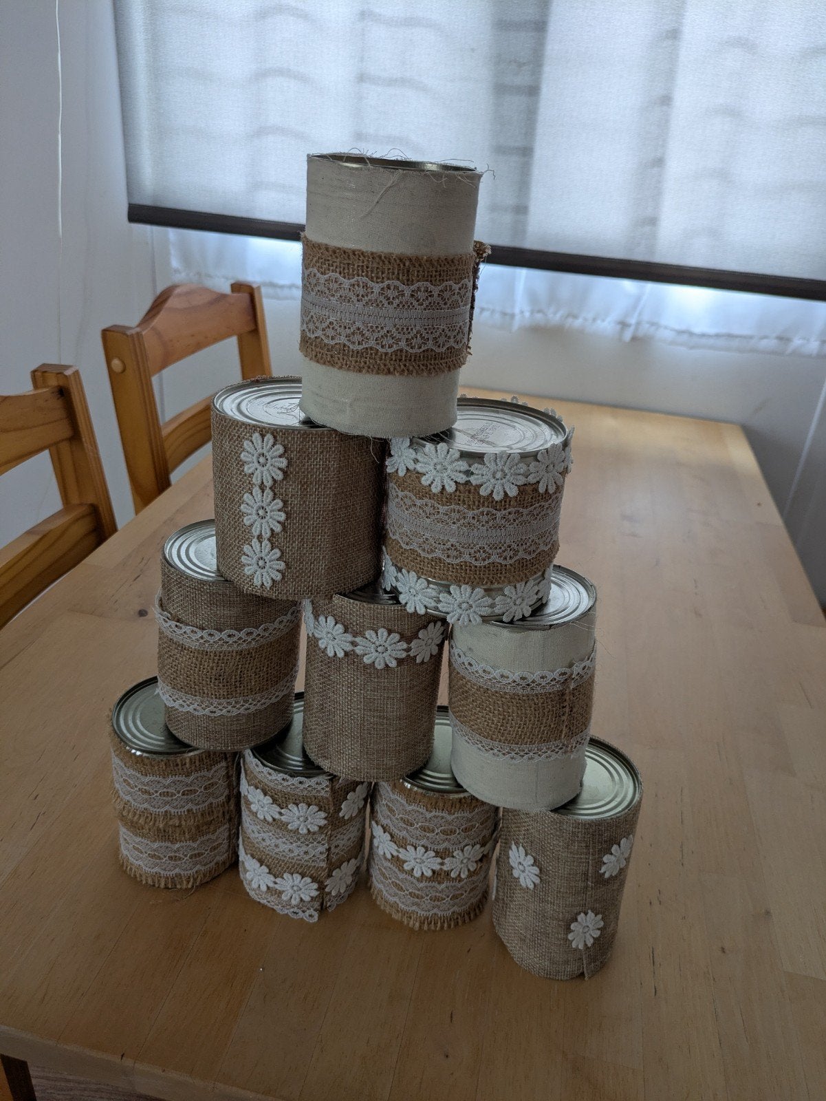 Blikgooien Bruiloft Decoratie - Rustieke Blikken Spel, Ophalen, Gebruikt, Meerkleurig, Metaal