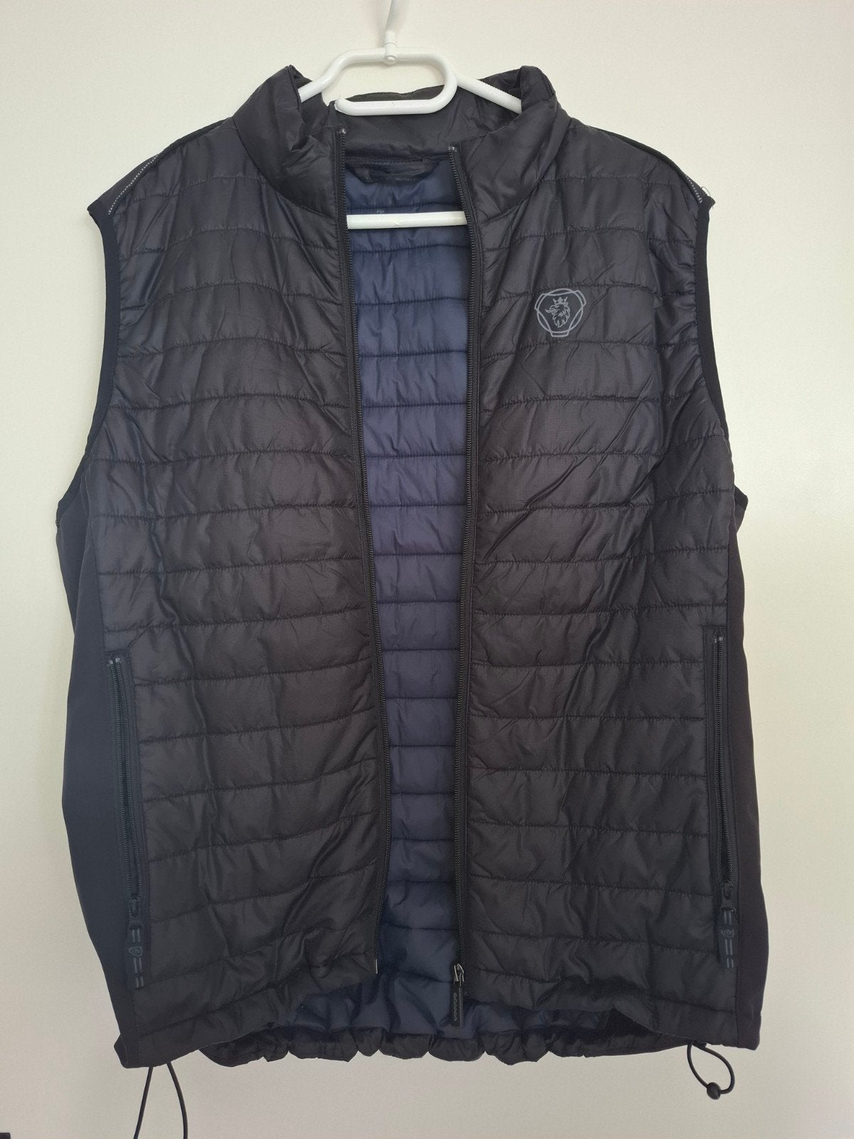 Scania Bodywarmer. Maat M, Kleding | Heren, Bodywarmers, Ophalen of Verzenden, Zo goed als nieuw, Maat 48/50 (M), Zwart