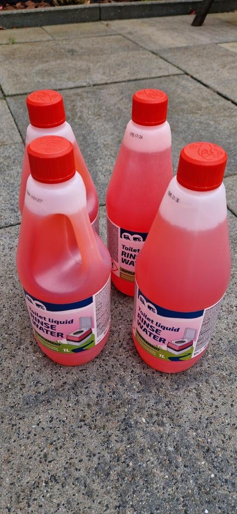 4x Spoelwatertanktoevoeging Toilet Liquid Rinse Water, Caravans en Kamperen, Ophalen, Nieuw