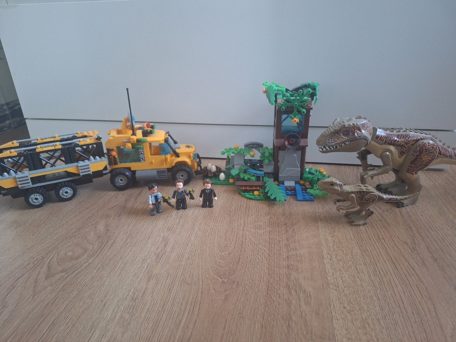 dino lego compatibel, Ophalen, Jurassic World, Zo goed als nieuw, Complete set