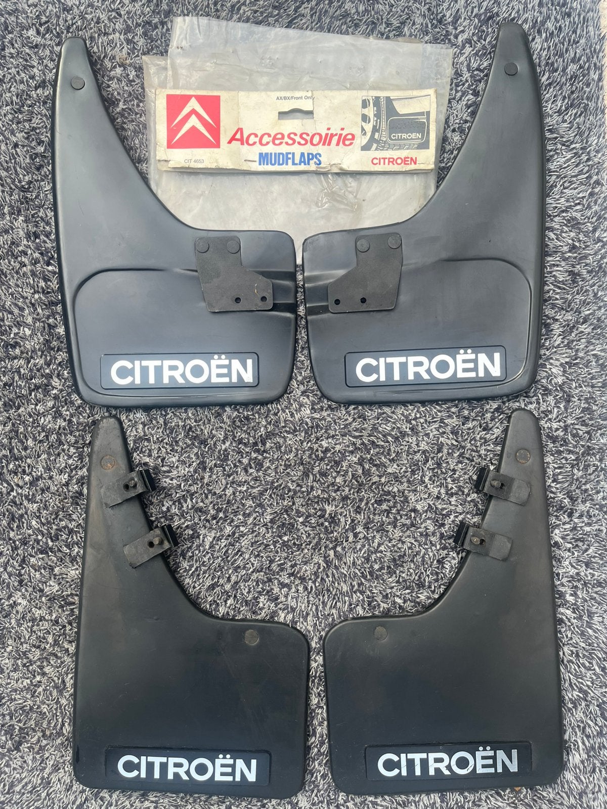 4 Spatlappen origineel Citroen BX, Ophalen of Verzenden, Zo goed als nieuw