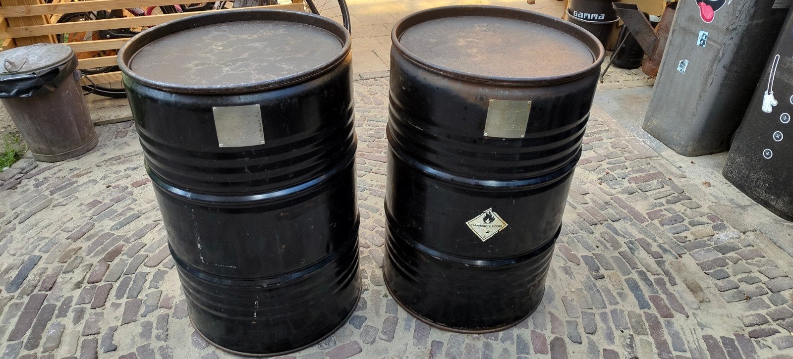BarrelQ barbecue 2 stuks, Ophalen, Gebruikt, BarrelQ