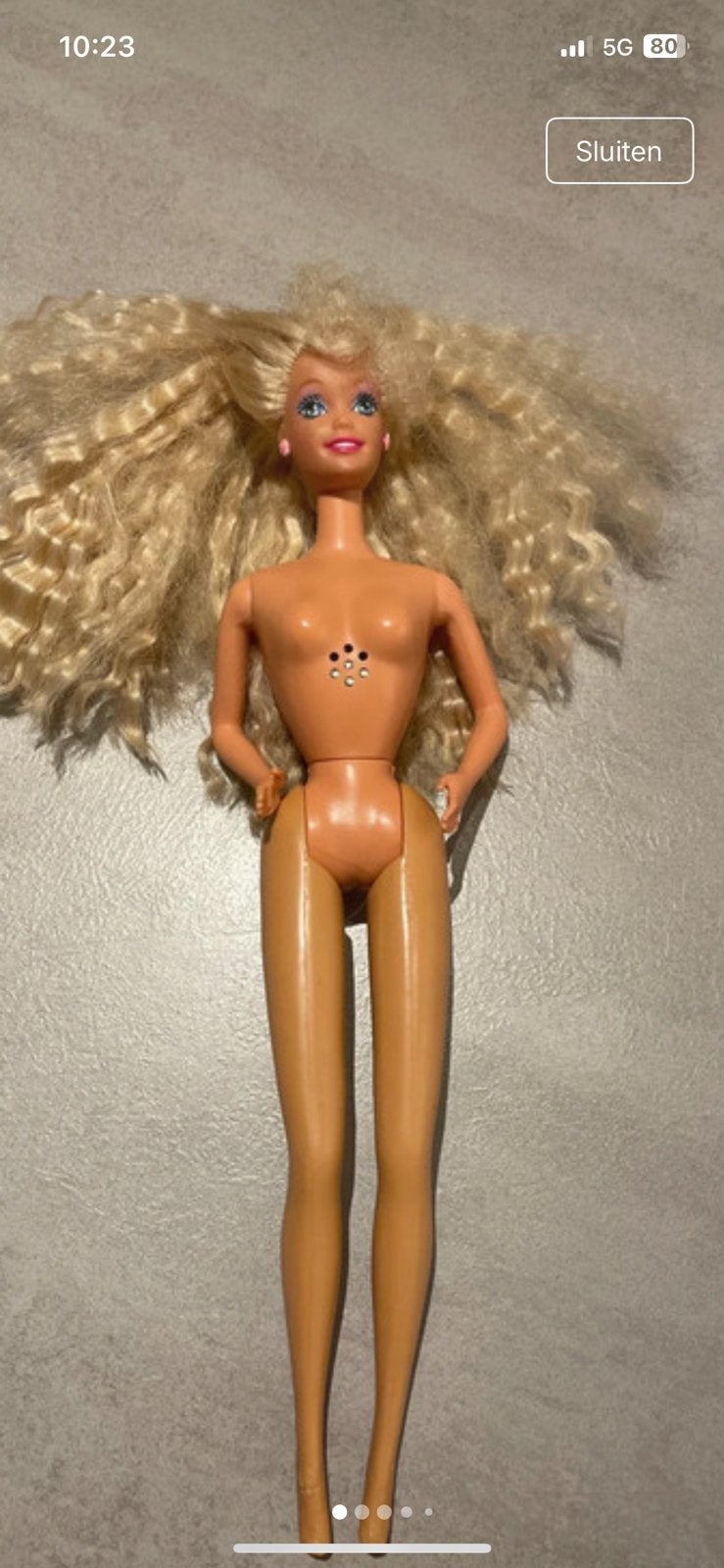 Barbie TeenTalk mattel 1991, Ophalen of Verzenden, Zo goed als nieuw, Pop