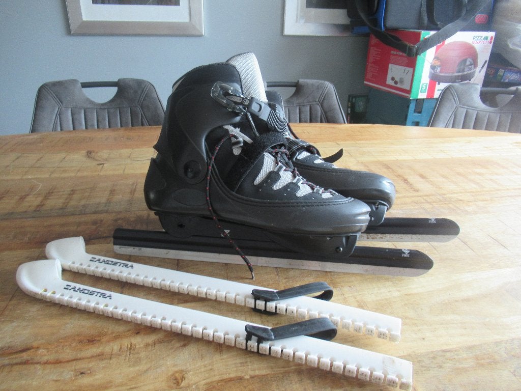 ZGAN Zandstra klapschaats type 3592 Comfortclap Schaatsen 46, Klapschaats, Zandstra, Ophalen of Verzenden, Zo goed als nieuw