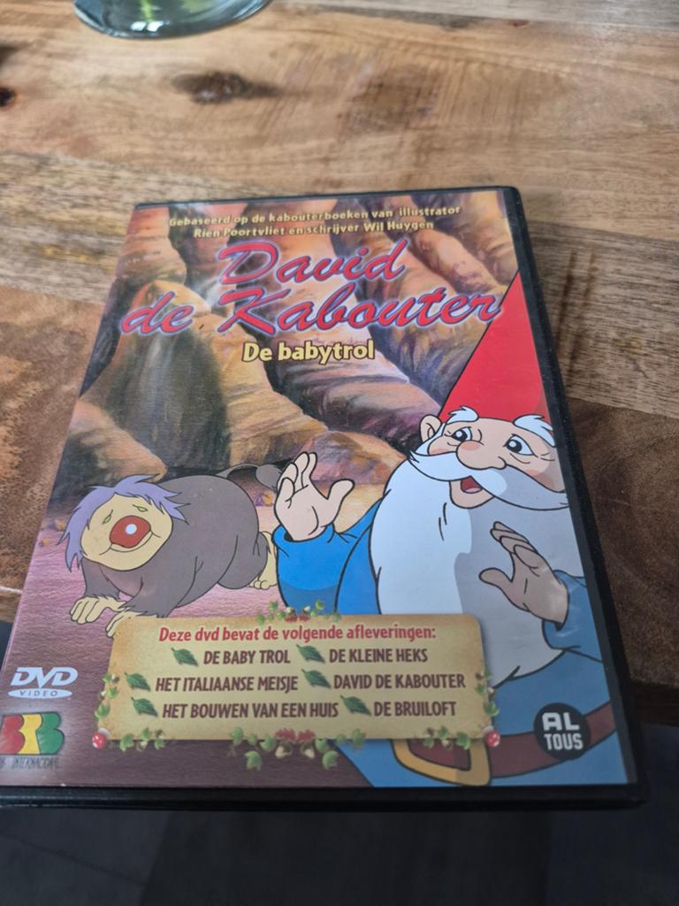 David de Kabouter - De Babytrol DVD, Avontuur, Gebruikt, Alle leeftijden, Ophalen of Verzenden