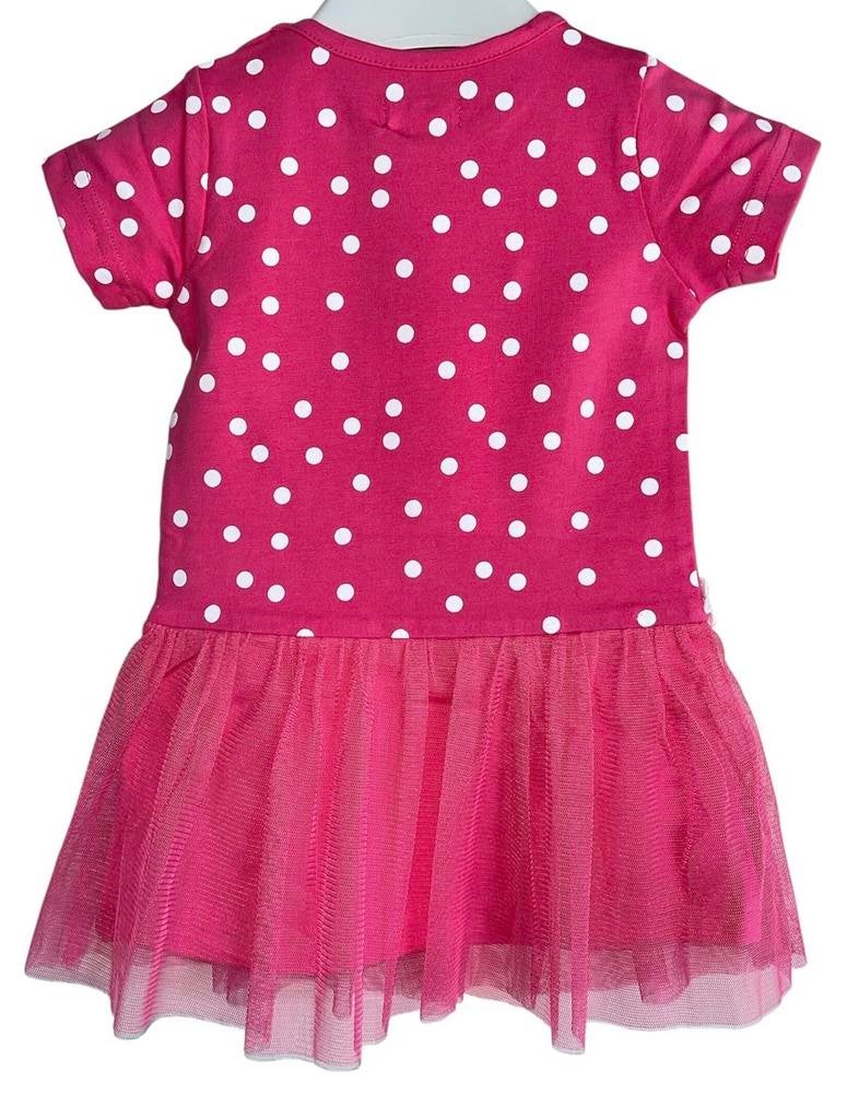 Lofff Baby Jurkje Roze met Stippen - Maat 68, Ophalen of Verzenden, Nieuw, Meisje, Jurkje of Rokje