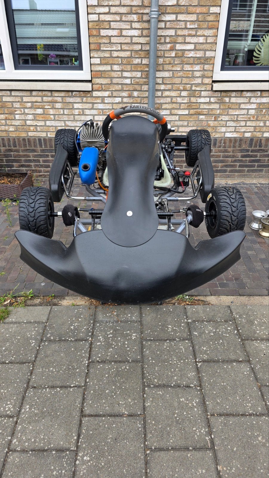 Kart Republic Mini Kart + motor, Sport en Fitness, Karting, Ophalen, Gebruikt, Kart