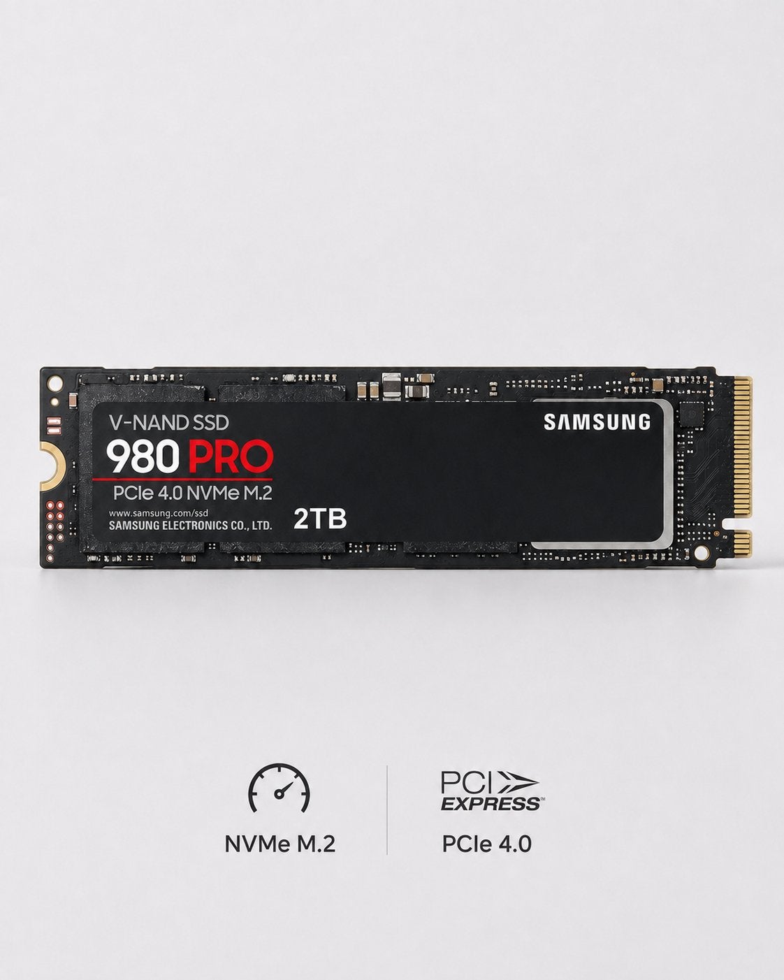 Samsung 980 PRO 2TB | PCIe 4.0 | NVMe M.2 | 7000MB/s, Intern, SSD, Refurbished, Ophalen of Verzenden