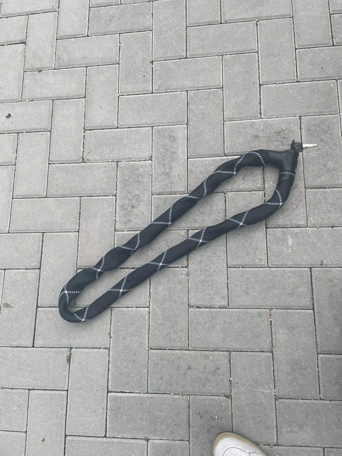 Abus Iven kettingslot scooter ART2 splinternieuw!, Verzenden, Abus kettingslot, Kettingslot, Zo goed als nieuw